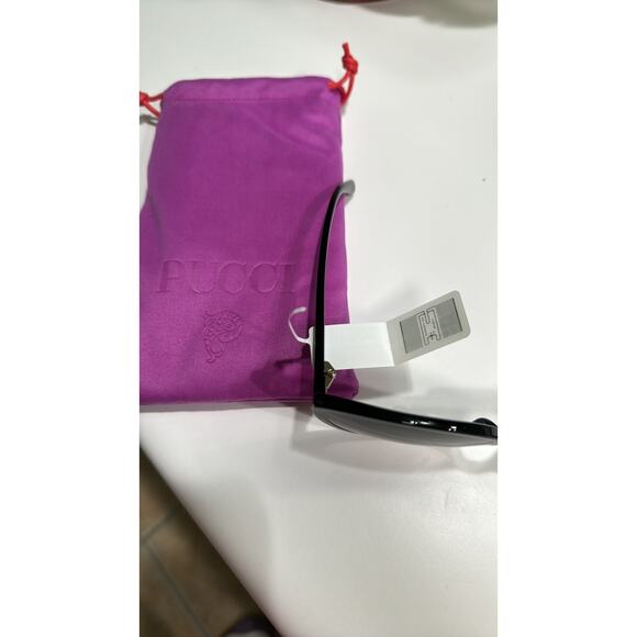 Emilio Pucci 58mm Gradient Cat Eye Sunglasses Dark Havana - Picture 10 of 10